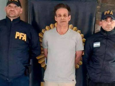 Detuvieron a 'Fred' Machado en Viedma tras la orden del Gobierno de habilitar su extradición a EE.UU.